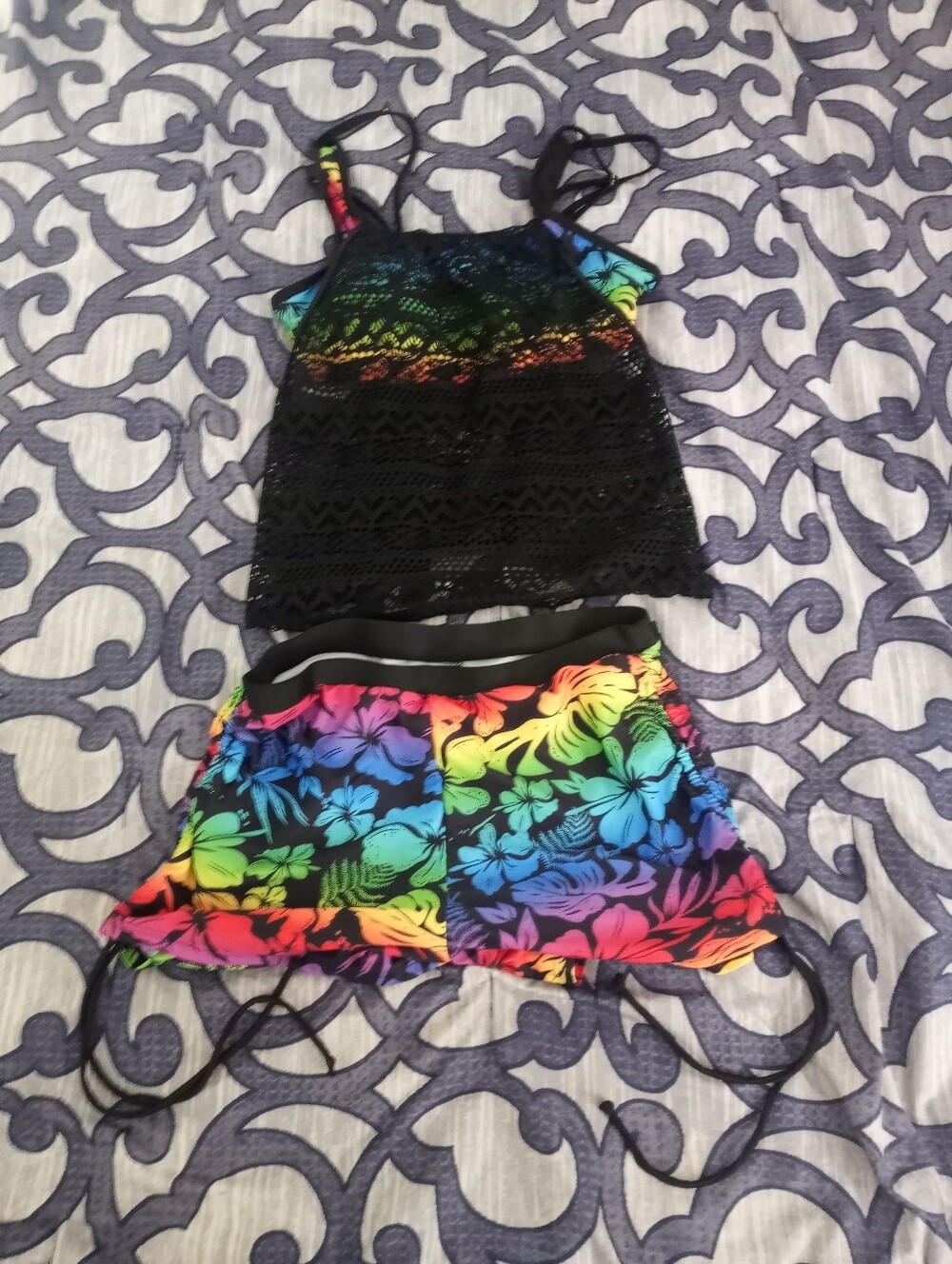 2pc Plus Size Bathing Suit